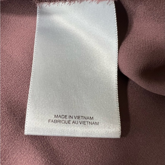 Express V-Neck Half Zip Two Pocket Popover Blouse Size Small Petite - Picture 5 of 8